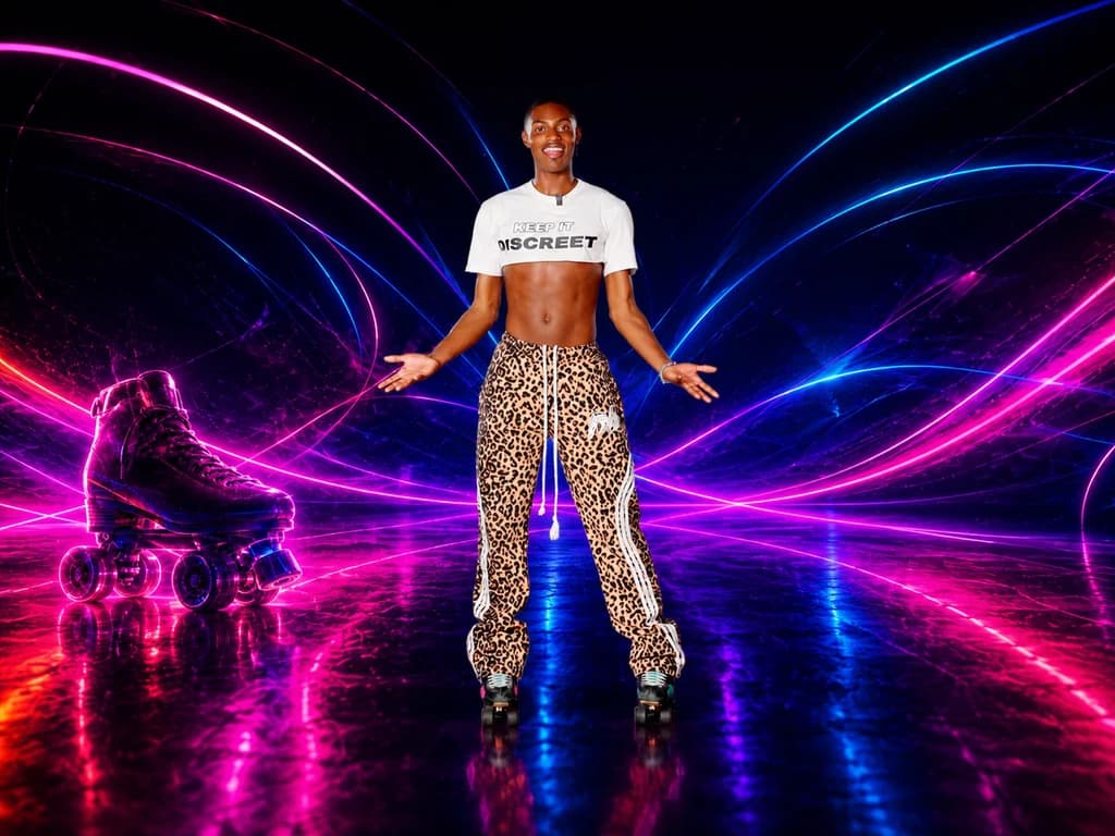 Roller Skating With Laronbest