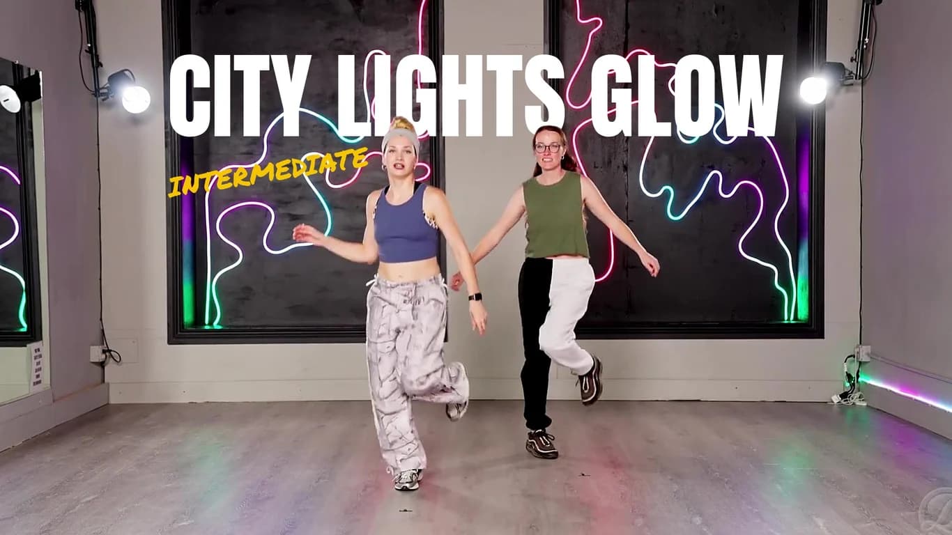 City Lights Glow Cutting Shapes Class